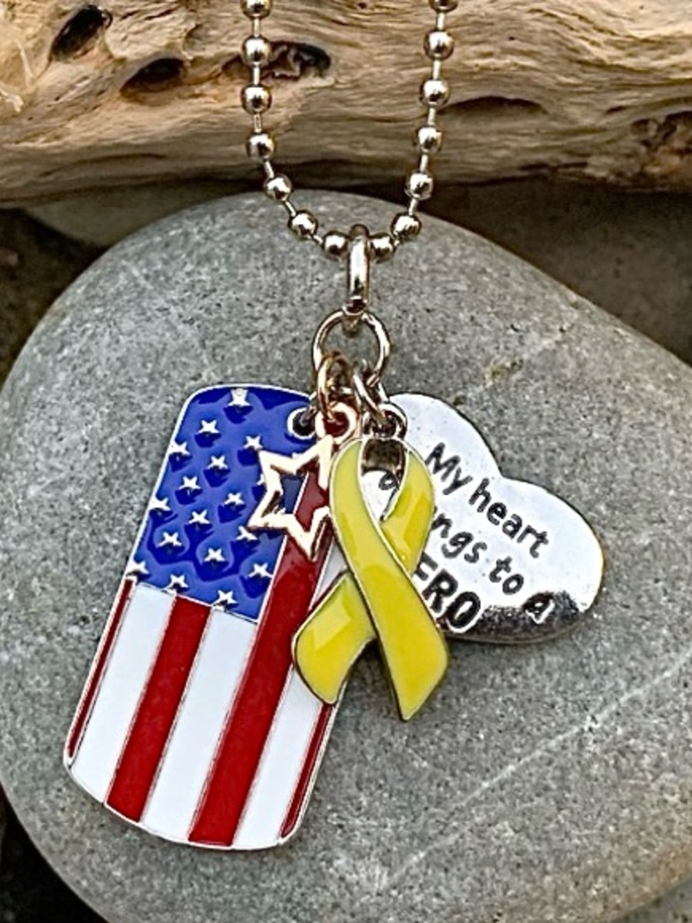 Heart to the Hero Necklace